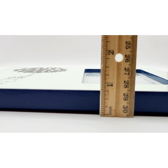 Hallmark Picture Frame Daniel Miyares Happy Thoughts 4x6 photo White & Blue - Picture 6 of 6